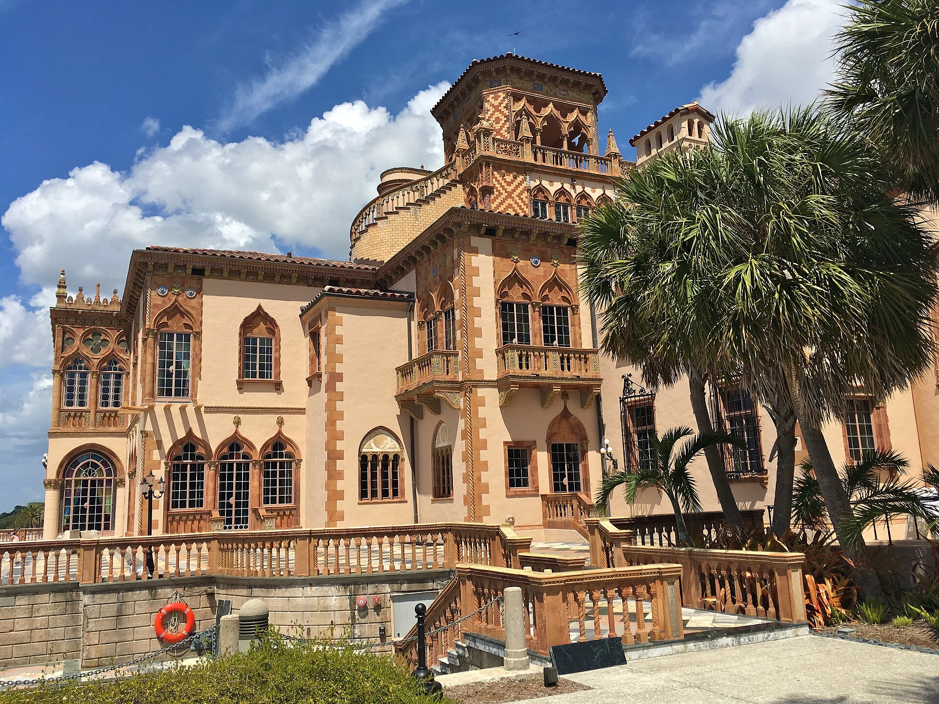 Ca' d'Zan, John and Mable Ringling's 1926 Venetian Gothic mansion on Sarasota Bay