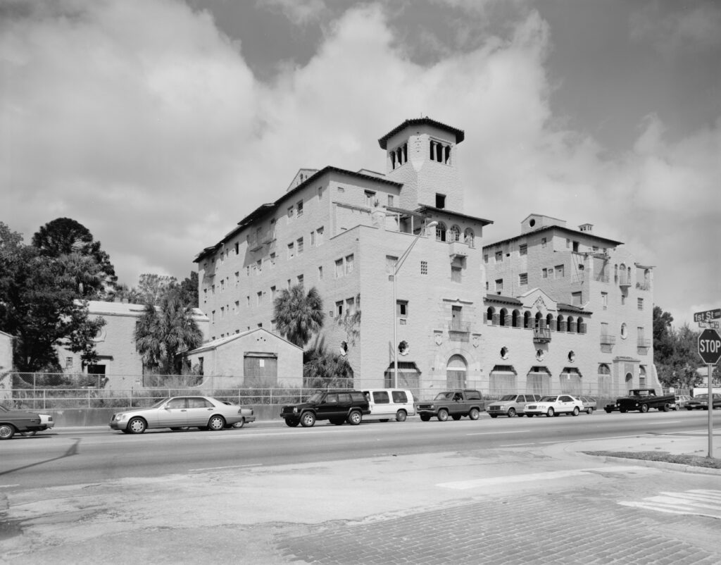The El Vernona Hotel, built by Owen Burns in 1925 and later the John Ringling Hotel