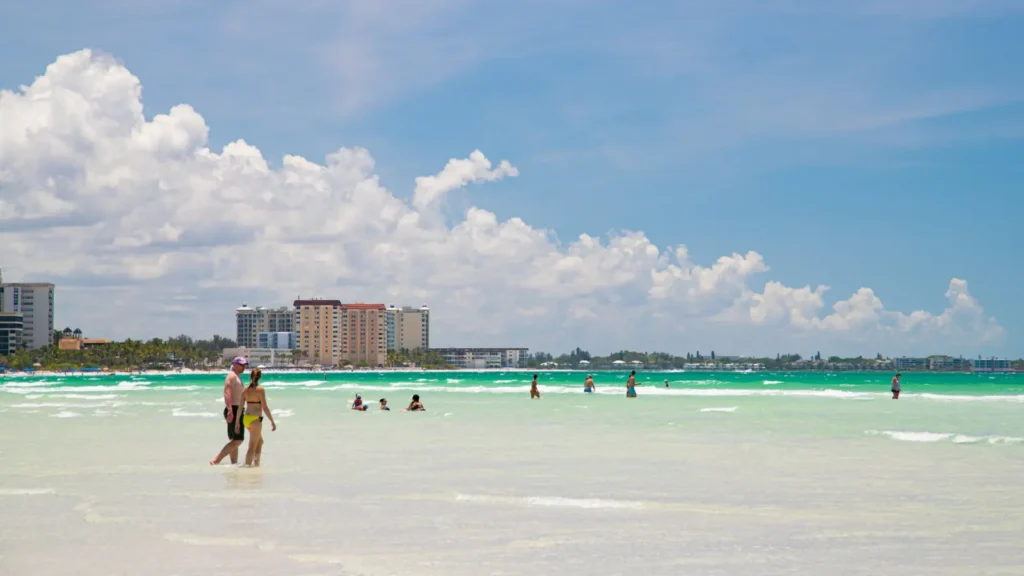 Lido Beach on Lido Key, Sarasota